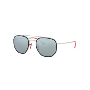 Lentes Ray-ban Rb3748 The Marshal Scuderia Ferrari Plateado